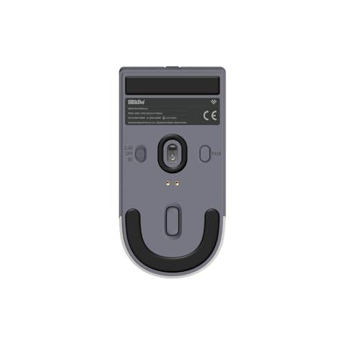 8BitDo レトロ R8 マウス、充電ドック、PAW 3395 光学センサー DPI 26000、4K ポーリング レートのワイヤレス マウス |  | 01