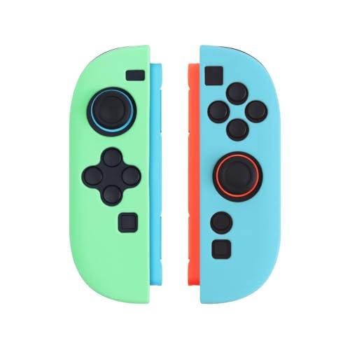アンサー Switch2ジョイコン用 シリコンプロテクト ライトグリーン&ライトブルー ANS-SW173LGB |  | 01
