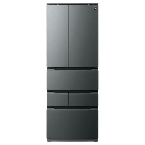 シャープ 冷蔵庫 505L 幅68.5cm 奥行薄型63cm 大容量冷凍 4人家族以上 観音開き オートクローズ ドアポケットが広い 省エネ 静 | 