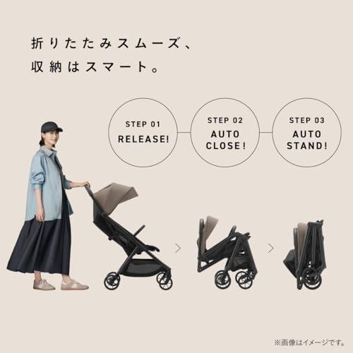 【2026年モデル】コンビ ベビーカー auto N second QC ディープグリーン |  | 01