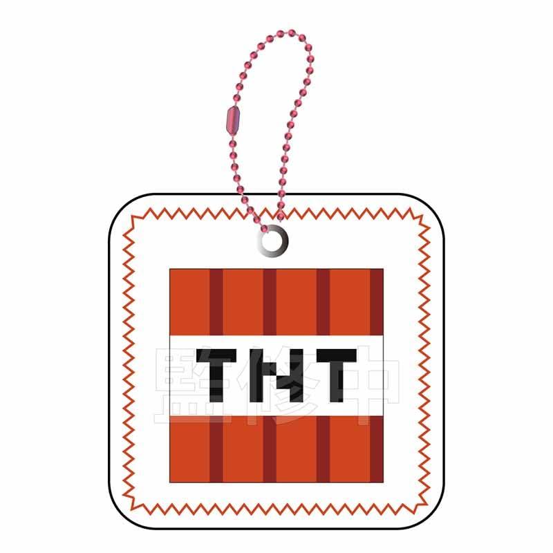【グッズ】 マインクラフト むにぺちょ スクィーズキーホルダー TNT | 