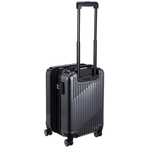 [エース] スーツケース キャリーケース キャリーバッグ 機内持ち込み sサイズ 1泊2日 2泊3日 34L/39L(拡張時) 容量拡張機能 双輪キャスター 3.2kg クレスタ No.0 スーツケース 拡張時 表地