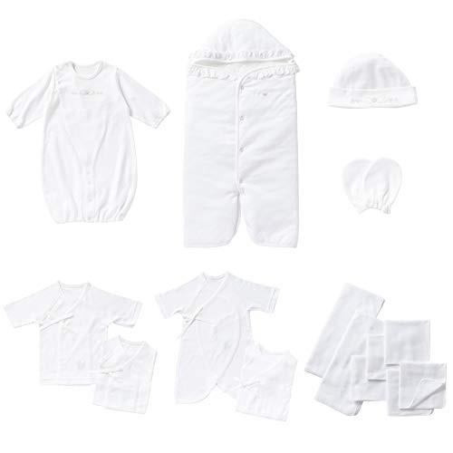 Op Mini ツーウェイオール ベンリ アフガン 帽子 短肌着 コンビ肌着 ミトン ガーゼ ハンカチ バスガーゼ 15点セットベビー 赤ち