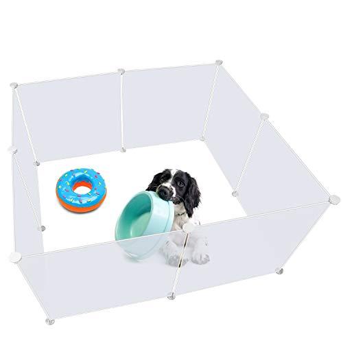 Akizora ペットフェンス 50x50cm ペットサークル 8枚セット 猫 小型犬 小動物用 ペットケージ 脱走防止柵 自由 組立簡単 Chudo Klybok Ru