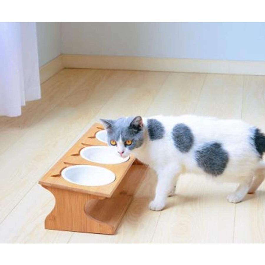 猫 ペット ボウル えさ皿 ダイニングテーブル 食台 キャットフード お水入れ ブラック ペットボウルスタンドセット エサ入れ ごはん皿 水 Labourlawadvisor In