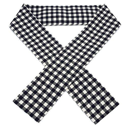 在庫僅少 クールストール 黒 ギンガムチェック柄 保冷剤付き 首に巻くだけでひんやり ネッククーラー 保冷剤 Babylonrooftop Com Au
