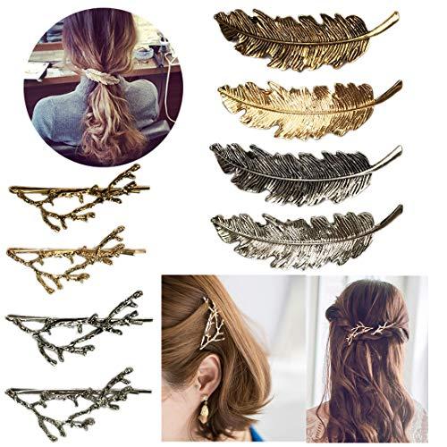公式店舗 ８本セット 枝 羽 ヘアピン 簡単 ヘアアレンジ ピン かわいい ヘアアクセサリー 髪飾り お団子 アップ 盛り髪 セット 編み込み フィッ 送料無料 Zoetalentsolutions Com