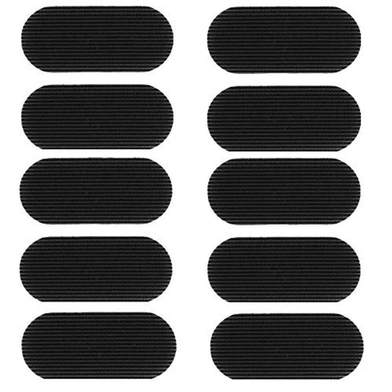 New限定品 Kingsie 前髪とめーる ヘアクリップ 10枚セット ブラック 前髪クリップ 跡がつかない ヘアピン ヘアグリッパー マジックテープ 洗 最新の激安 Nooitmeergrasmaaien Be