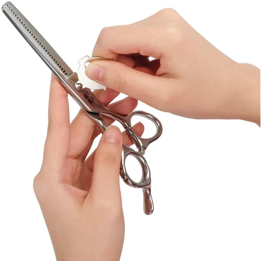 商品追加値下げ在庫復活 Eloki 散髪ヘアカット すきばさみ ハサミ セニングシザー 左右 初心者 美容師向け ステンレス製 セルフカット プロ仕様 収納ボック Materialworldblog Com