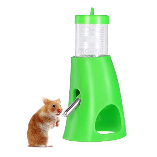 Ueetek ハムスター 給水器 小動物用 自動 水飲み器 水漏れ防止機能付き 便利 取り付け簡単 小動物用品 飼育ケージ内装 小動 人気新品入荷