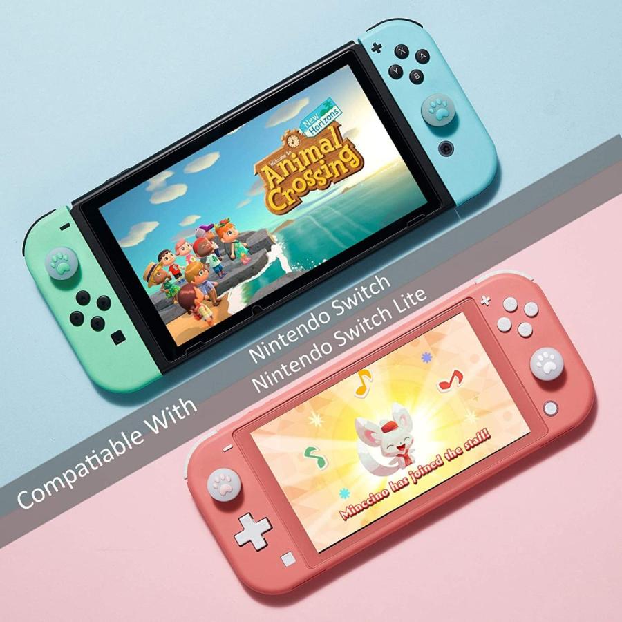 史上一番安い 高級透明素材 かわいい猫の爪ロッカーキャップ Nintendo Switch Amp Lite 対応 親指グリップキャップ Dprd Jatimprov Go Id
