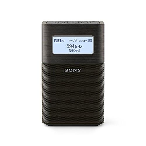 ソニー ホームラジオ SRF-V1BT : FM/AM/ワイドFM/Bluetooth対応 ブラック SRF-V1BT B