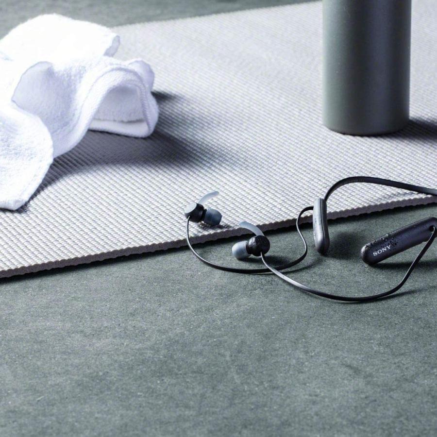 ソニー ワイヤレスステレオヘッドセット/マイク付き / 2020年モデル ブラック WI-SP510 B ソニー ワイヤレスステレオヘッドセット/マイク付き 2020年モデル ブラック WI SP510