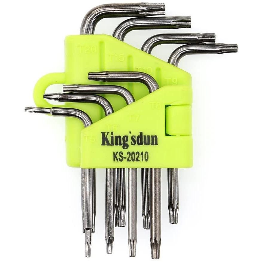 クリスマスファッション トルクスドライバーセット T6 T8 T10 精密 ヘックスローブ レンチセット L型 いじり止めネジ対応 8本組 星型 特殊 ドライバー 磁 Supplystudies Com