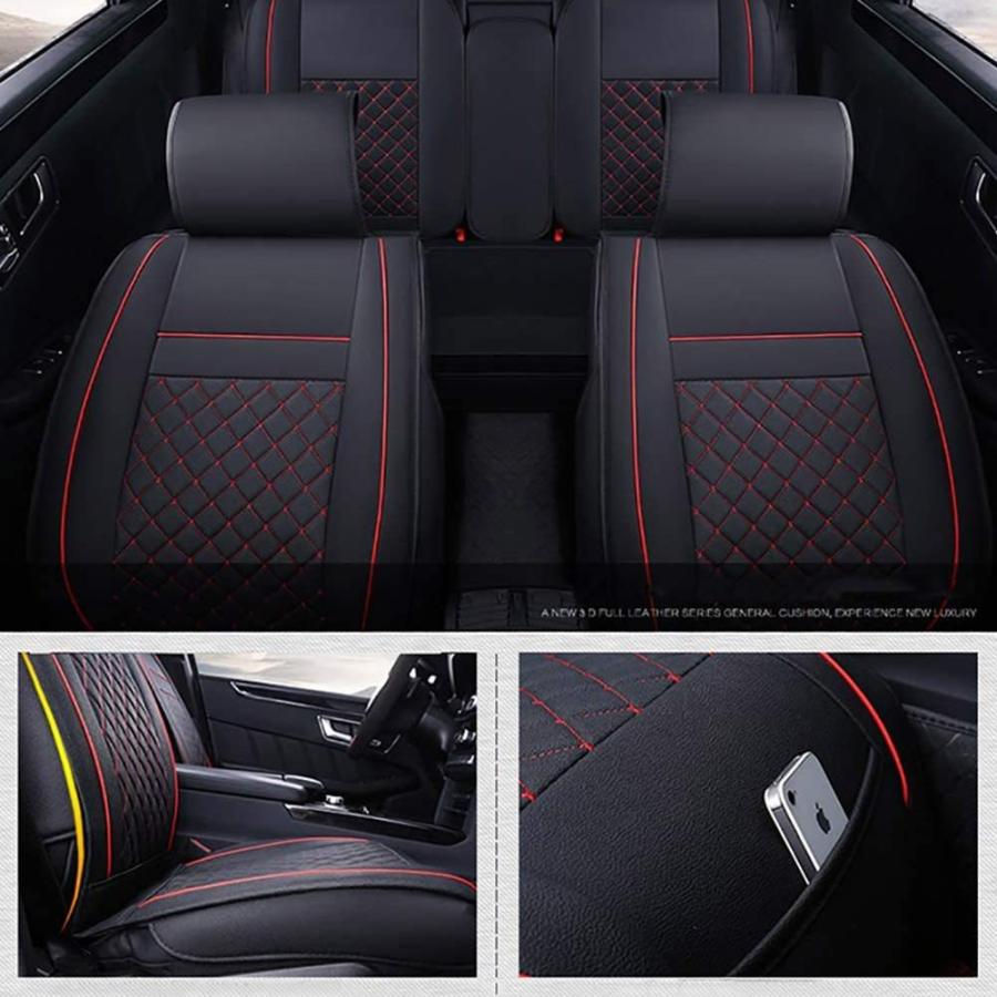 お買得 シートカバー エプロンタイプ レザー 汎用 フロント 軽普通車用 前席 運転席 助手席 オールシーズン 1席分 ブラック ホワイトステッチ Babylonrooftop Com Au