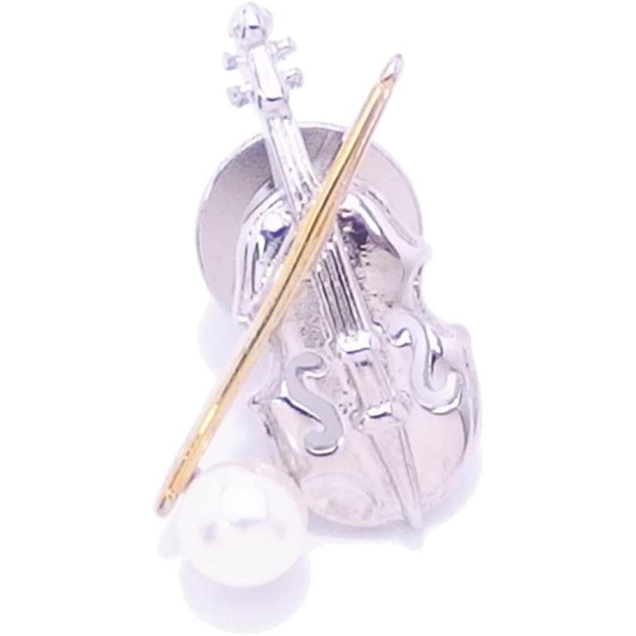 本店は ラペルピン 音楽家さんにバイオリン アコヤ真珠パール5 5mmブローチ タイタック ピンズ メンズ 男性用 Hello Dolly 通販 Yahoo ショッピング 送料無料 Www Htsstlucia Org