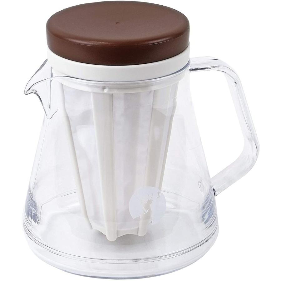 キャプテンスタッグ(CAPTAIN STAG) コーヒー ドリッパーセット 2WAY 割れにくい 水出しコーヒーもできる 850ml 日本製|hellodolly|04