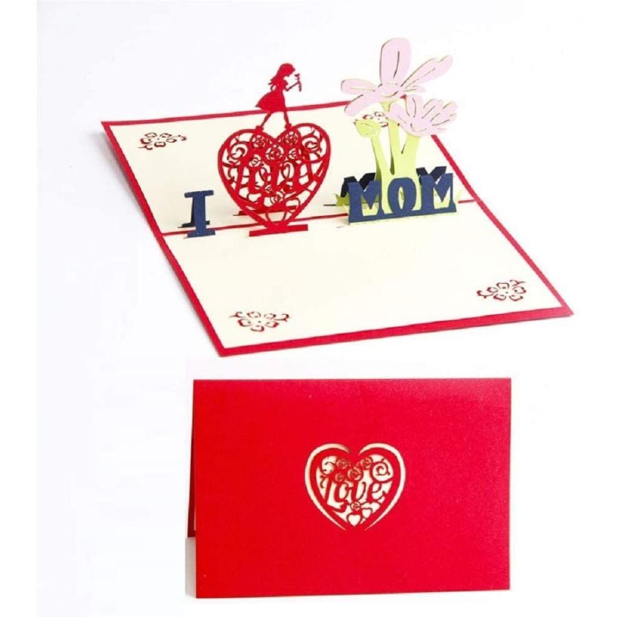 公式 立体 バースデーカード 手作り3dポップアップカード お誕生日カード フラワーカード メッセージカード 七五三祝い 母の日 父の日 バレンタ Chartidis Gr