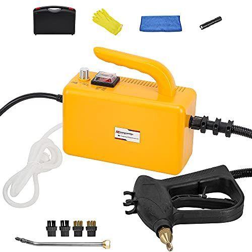 Moongiantgo スチームクリーナー 掃除機 蒸気洗浄機 高温蒸気噴射 除菌消臭 収納箱付き 2600Wパワー 20秒で蒸気排出 湿度(10271円)