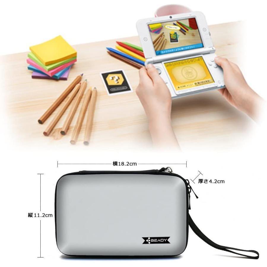 BEADY ニンテンドー NEW3DS XL、NEW3DS LL、3DS XL、3DS LL対応収納ケース 任天堂ビデオゲームコンソールのス|hellodolly|04