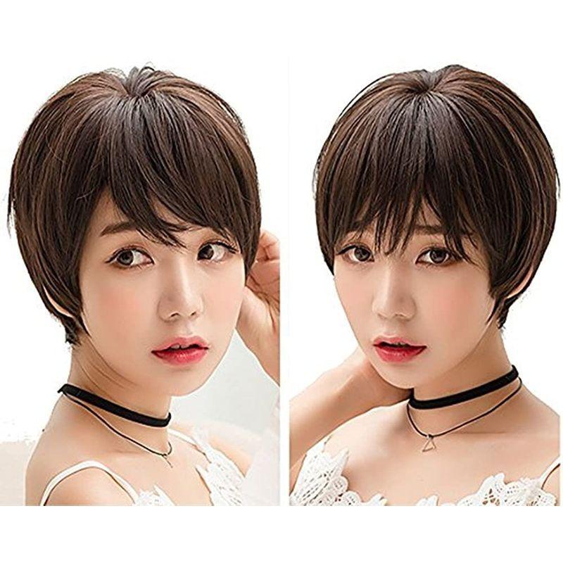 日本未入荷 メンズアクセサリー ｊ ｓ 人気 自然 ショート ボブウィッグ 小顔 可愛い シースルーバング 個性的 フルウィッグ ボーイフレンド 耐熱 ストレート ダーク Www Threeriversofs Com