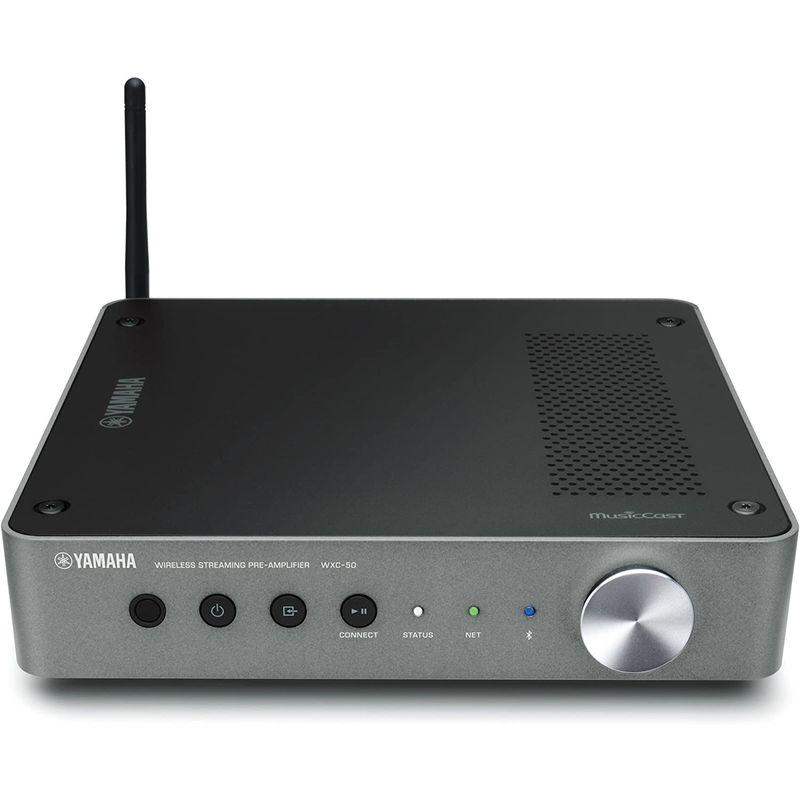 新入荷！ ヤマハ ワイヤレスストリーミングアンプ Bluetooth MusicCast 対応 プリアンプ型 ダークシルバー WXC-50(SD) 【KU1200100912】(42409円)