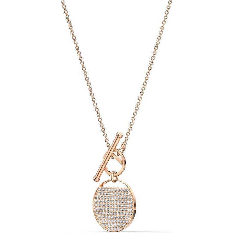 期間セール ！ Swarovski スワロフスキー Ginger T Bar クリスタル ネックレス 【2182009277】(11081円)