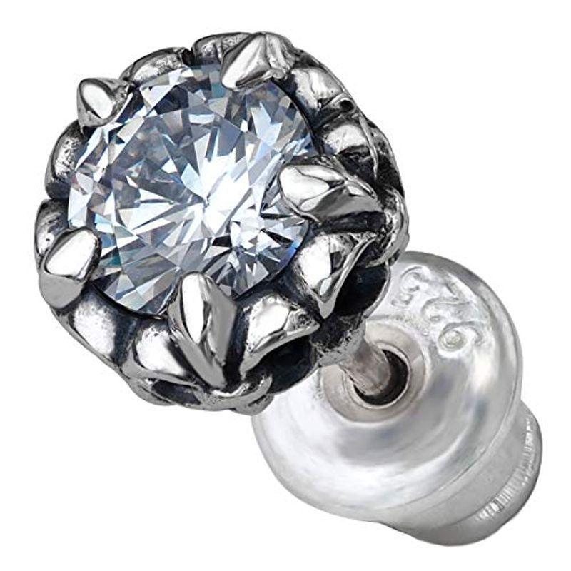 オシャレ Pi0369 111 ブランド名 2pieces ピアス メンズ シルバー925 メンズピアス フレア ユリ ジルコニア 片耳分1個売り Hanagrocare Com