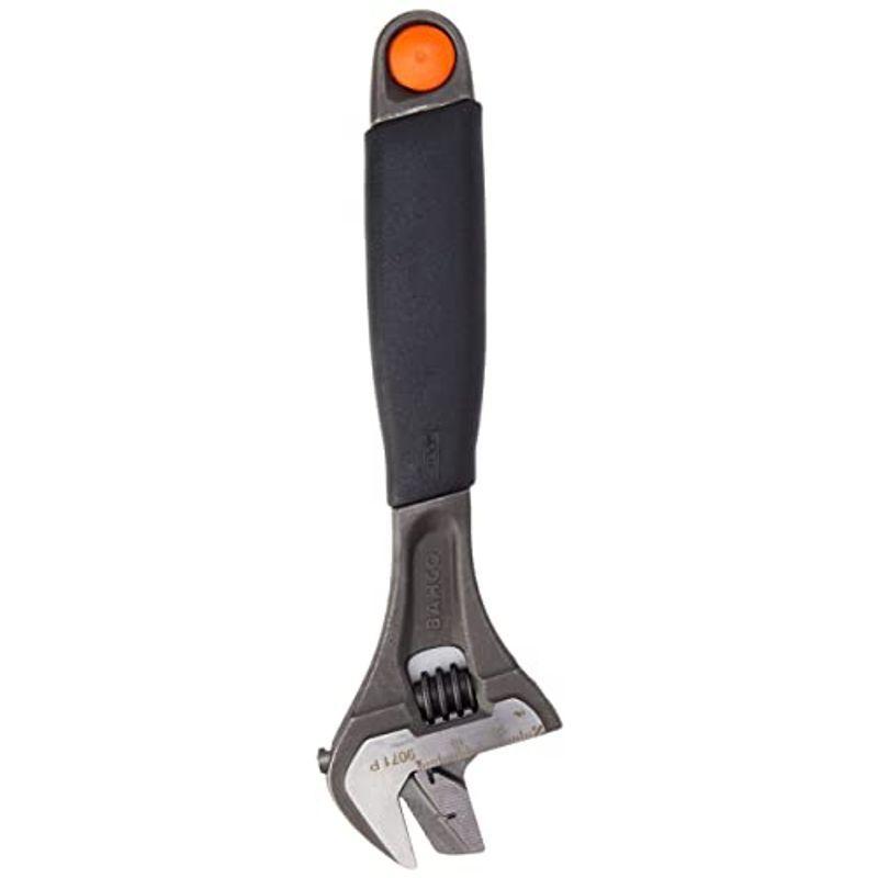 BAHCO(バーコ) Adjustable Wrench with Thermoplastic Handle and Pipe Grip パ
