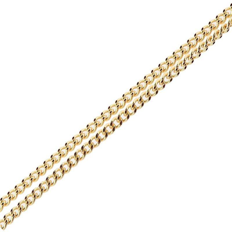 18金 喜平 ネックレス チェーン 2面 50cm 細い 幅1.2mm K18 18K 18金 喜平 ネックレス チェーン 2面 50cm 細い 幅1 2mm K18 18K