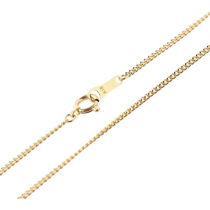 18金 喜平 ネックレス チェーン 2面 50cm 細い 幅1.2mm K18 18K 18金 喜平 ネックレス チェーン 2面 50cm 細い 幅1 2mm K18 18K