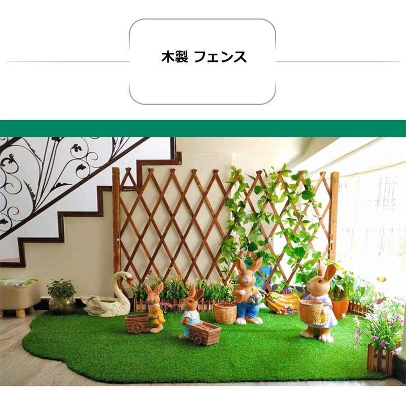 最新発見 Uyoyous 2個入 木製柵 伸縮 折りたたみ式 ガーデン フェンス 花壇フェンス パーテーション ラティス 垣根 ゲート 柵 ペットフェ Discoversvg Com