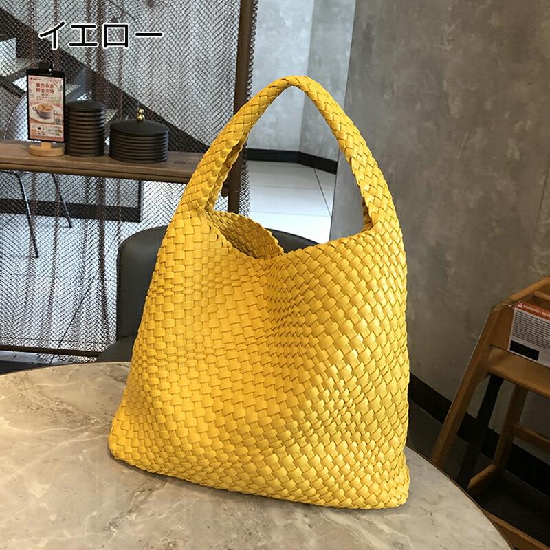 編み込みトートバッグ メッシュトートバッグ トートバッグ レディース
