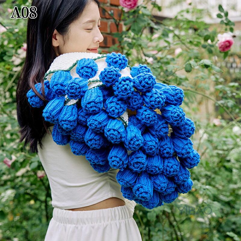 花束ブランケット 完成品 ブーケブランケット マジックフラワー