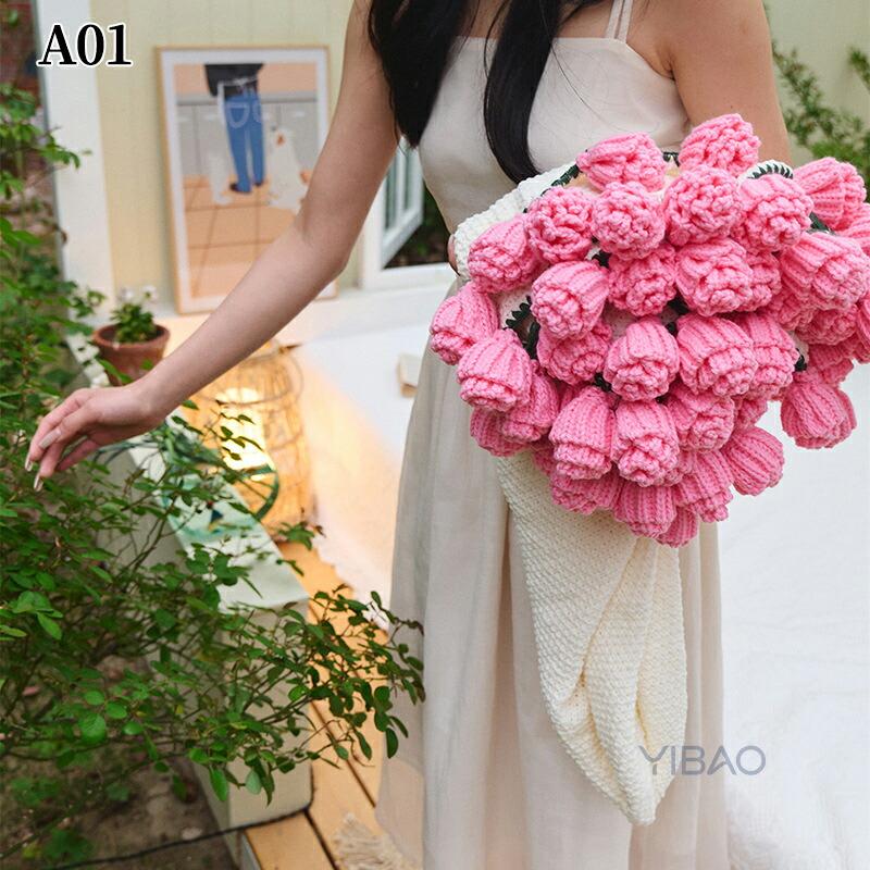 花束ブランケット 完成品 ブーケブランケット マジックフラワー