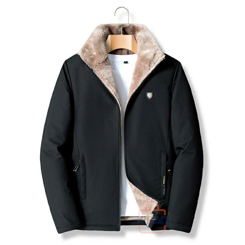 ボアブルゾン メンズ 冬 アウター 厚手ジャケット 裏起毛 ブルゾン 防寒 ジャケット ジップジャケット カジュアル メンズブルゾン ハイネック フルジップ 紳士服 |  | 02