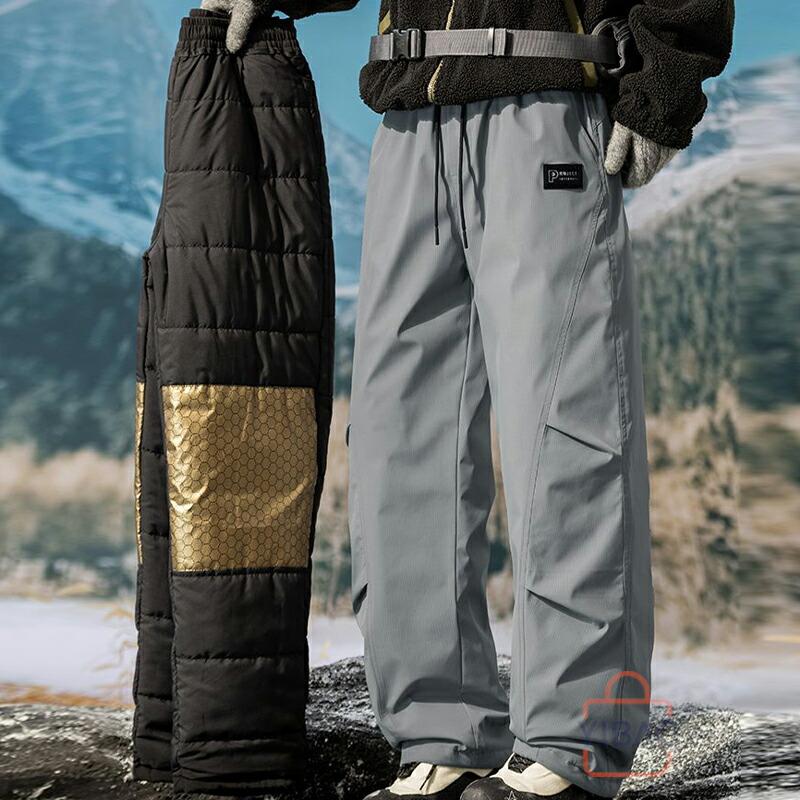 スキーウェア スノーボードウェア パンツ メンズ 下 中綿パンツ 厚地
