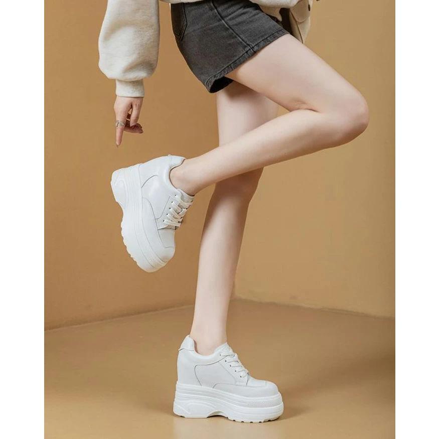 厚底 スニーカー 身長up レディース インヒールスニーカー ウォーキングシューズ ヒールアップ 厚底靴 ダイエットスニーカー PUレザー カジュアル 大きいサイズ |  | 10
