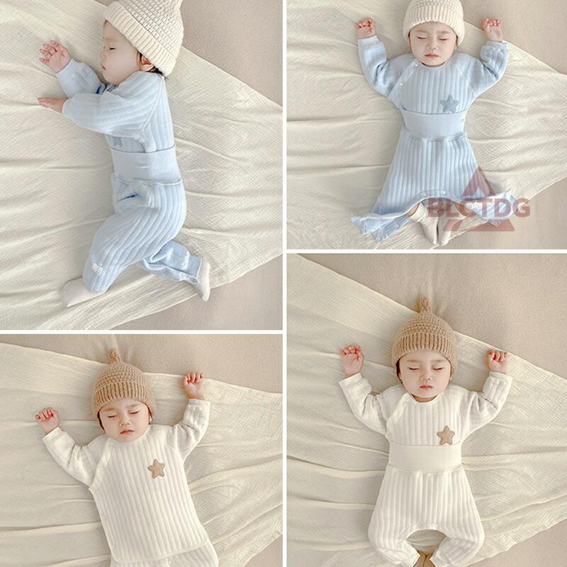 キルティング コットン パジャマ 綿 長袖 キッズ 子供 子ども こども ベビー 秋 冬 女の子 男の子 ルームウェア 上下 かわいい おしゃれ やわらか 66 73 80 90 |  | 09