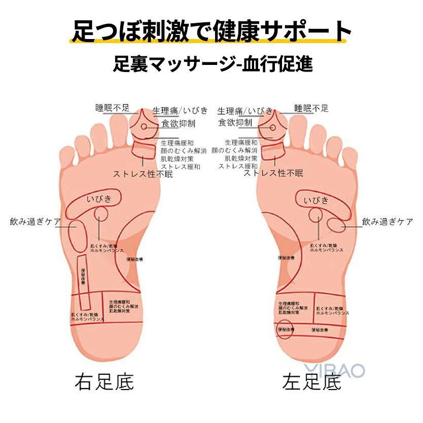 ジョギング指圧ボード 55cm ソフトシリコン製 足つぼマット 折りたたみ 