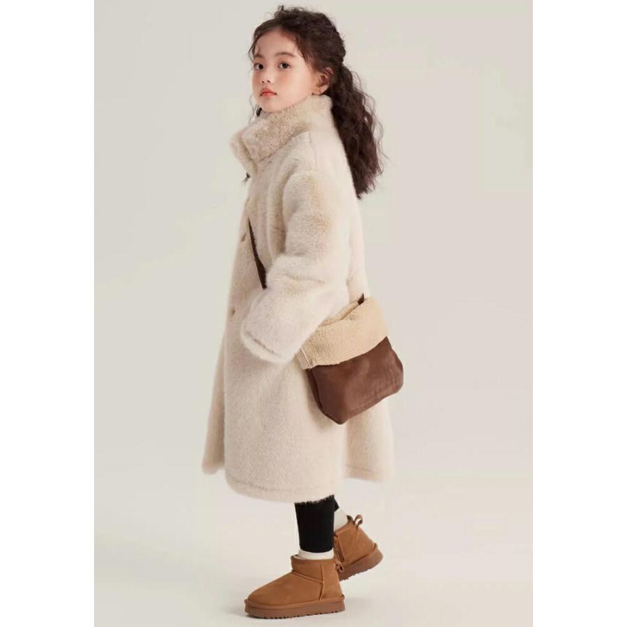ファーコート 女の子 ファージャケット フェイクファー 毛皮コート