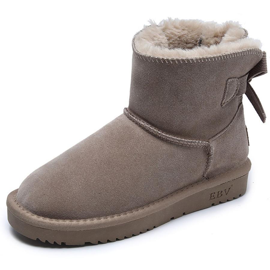 本革 ムートンブーツ レディース 足首が細く見えるブーツ！！ ショート