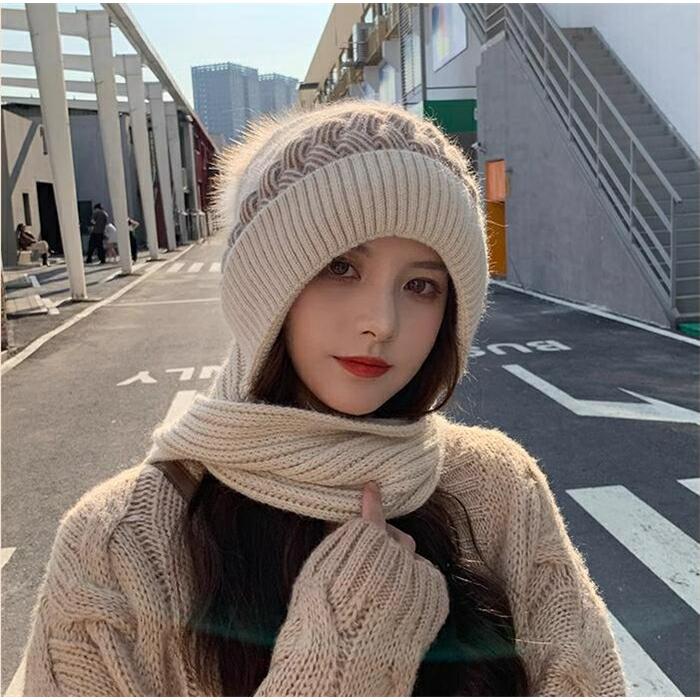 ニット 帽子 裏起毛 ボア ストール マフラー 一体型 フード付き レディース 秋冬 ニット帽 フード付きマフラー かわいい 保温性 防寒 小顔効果 きれいめ 可愛い |  | 12
