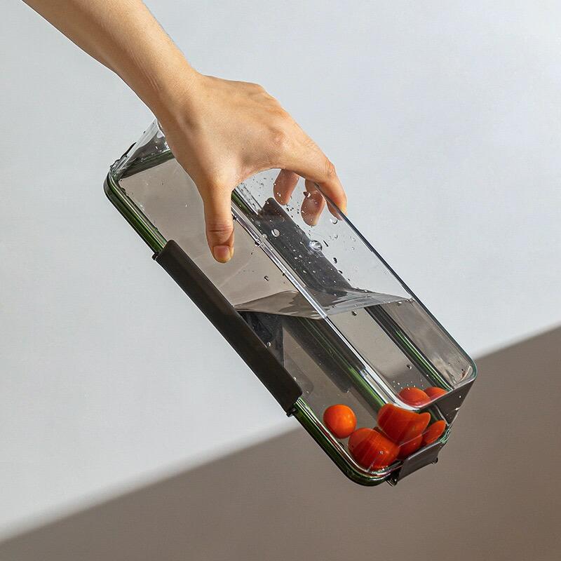 4個セット パスタ保存容器 パスタケース 保存容器 プラスチック 密閉 防湿 キッチン収納 密封保存瓶 蓋付き 貯蔵容器 1.5L/2.25L ホコリ防止 虫よけ 麺類収納 |  | 05