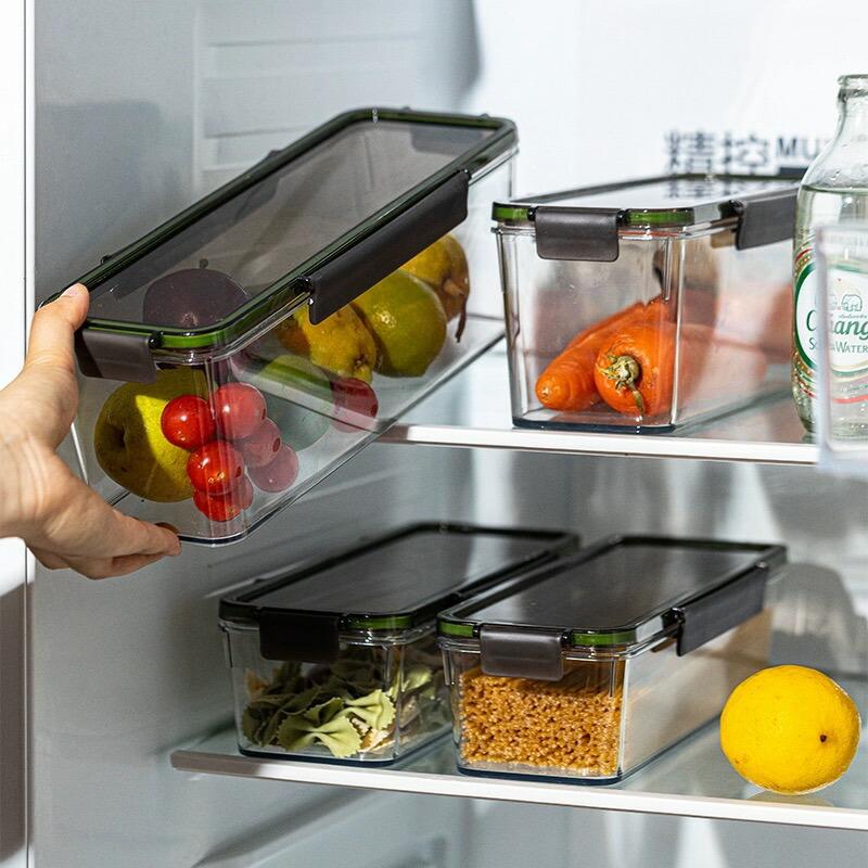 4個セット パスタ保存容器 パスタケース 保存容器 プラスチック 密閉 防湿 キッチン収納 密封保存瓶 蓋付き 貯蔵容器 1.5L/2.25L ホコリ防止 虫よけ 麺類収納 |  | 06