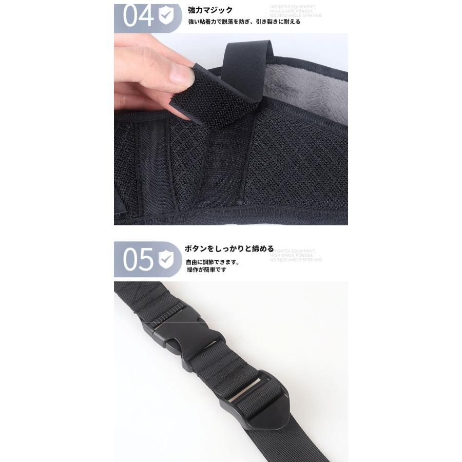 首ストレッチ ネックストレッチャー 振り子式 ストレッチ枕 快眠枕 首ケア 首にアプローチ 強力固定ベルト付き 自宅用 |  | 06