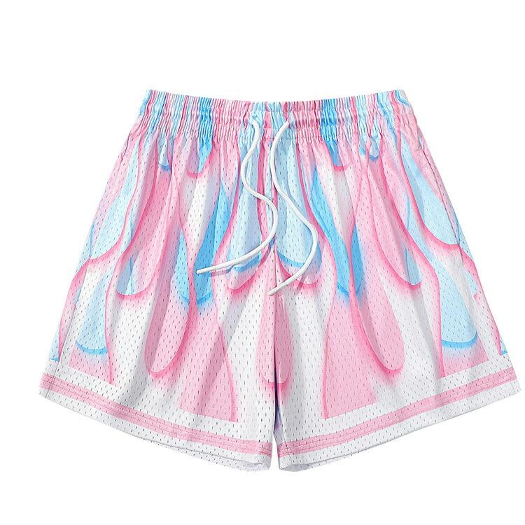 バスパン メンズ ジュニア バスケ ハーフパンツ タイダイ風 ショートパンツ 膝上 半ズボン バスケットボール ランニング トレーニング スポーツ 通気 部屋着 |  | 10