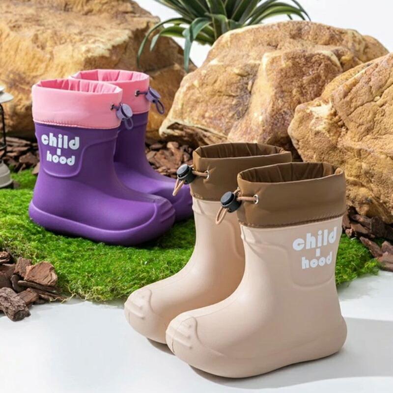 キッズ レインブーツ 長靴 子供 14〜20cm 男の子 女の子 レインシューズ 防水 滑り止め 通園 通学 ベビー ジュニア 小学生 雨 雪 梅雨 おしゃれ かわいい |  | 02
