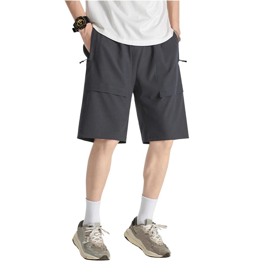 ハーフパンツ メンズ ショートパンツ 5分丈 カーゴパンツ 夏 短パン 半ズボン 無地 通気性 速乾 スポーツ アウトドア 作業着 登山 カジュアル かっこいい |  | 02