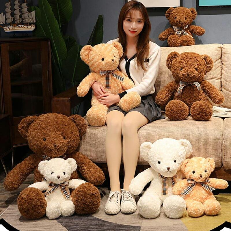 くま ぬいぐるみ テディベア かわいい ふわふわ 抱き枕 40/60/80cm 小さい 大きいサイズ 子供 女の子 男の子 出産祝い 誕生日 プレゼント ギフト インテリア |  | 04